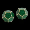 Malachite Pentagon Spice Jewels (Set of 2)
