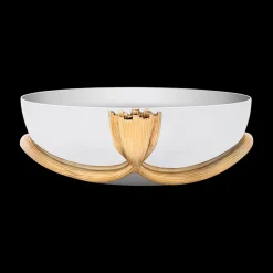 Medium Deco Leaves Bowl