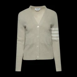 Milano V-Neck 4-Bar Cardigan