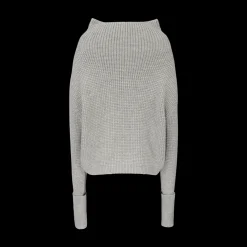 Mock-Neck Kimono Sweater