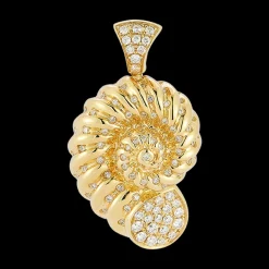 Nautilus Shell Pendant