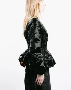 Nylon Twill Bomber Jacket