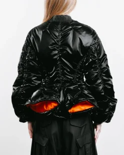 Nylon Twill Bomber Jacket