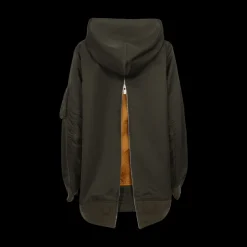 Nylon Twill Hoodie