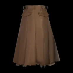 Nylon Twill Skirt