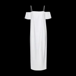 Off-Shoulder Cotton Maxi Dress