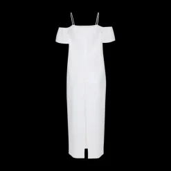 Off-Shoulder Cotton Maxi Dress