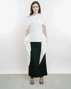 Operate Leather Pencil Skirt