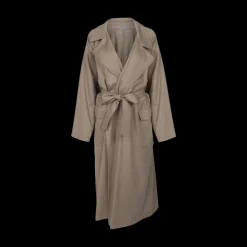 Oversized Cashmere Trench Coat