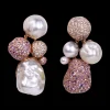Pink Nemesis Earrings