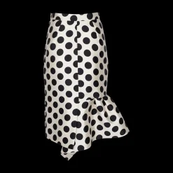 Polka Dot Midi Skirt