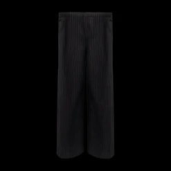 Profile Pinstriped Wool Trousers
