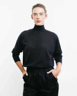 Raglan Turtleneck Sweater