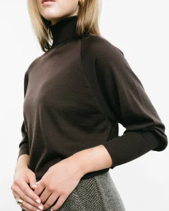 Raglan Turtleneck Sweater