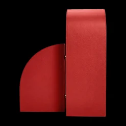 Red Cubist Bookend
