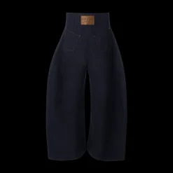 Rounded Back to Front Jeans