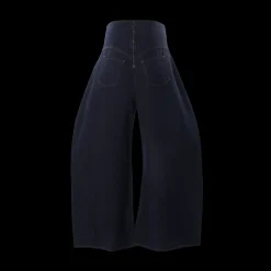 Rounded Back to Front Jeans