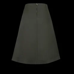 Rubber Midi Skirt