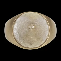 Rutilated Quartz Unicorn Ring
