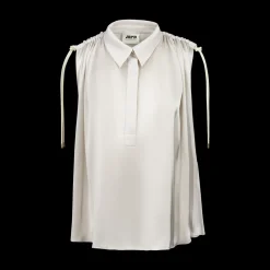 Satin Split Sleeves Top