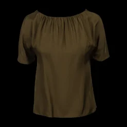 Short Sleeve Bateau Top
