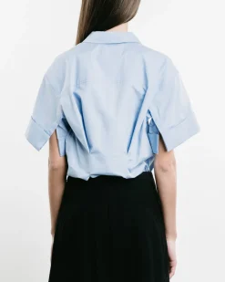 Short-Sleeved Collar Shirt