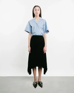 Short-Sleeved Collar Shirt