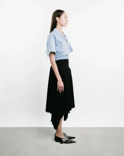 Short-Sleeved Collar Shirt