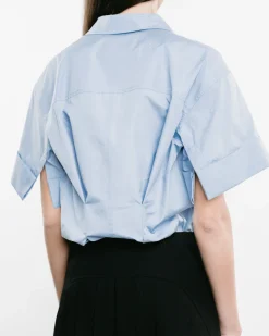 Short-Sleeved Collar Shirt