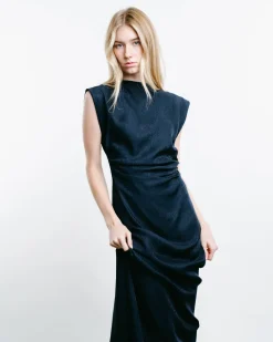 Silk Jacquard Dress