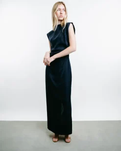 Silk Jacquard Dress