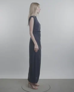 Silk Jacquard Dress
