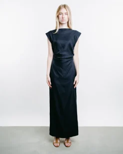 Silk Jacquard Dress
