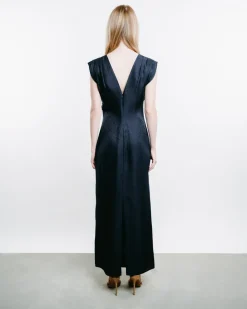 Silk Jacquard Dress
