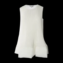 Sleeveless Ruffle Top