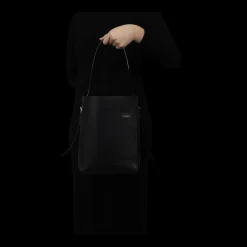 Small Black Bucket Bag