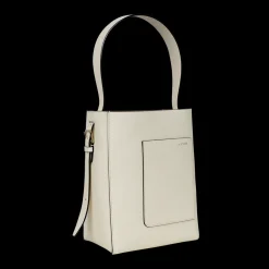 Small Ivory Bucket Bag