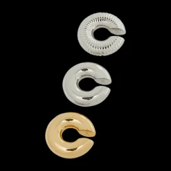 Solid & Fluted Ear Cuff Set