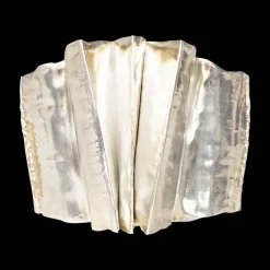 Sterling Silver Pleat Cuff
