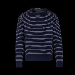 Striped Knit Pullover