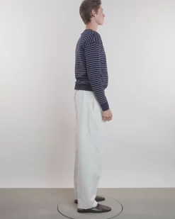 Striped Knit Pullover