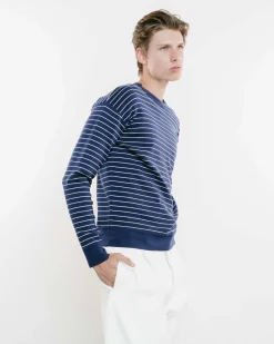 Striped Knit Pullover