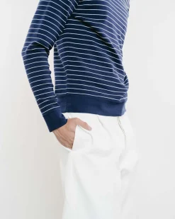 Striped Knit Pullover