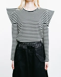 Striped Long-Sleeved Shirt