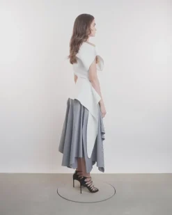 Studded Exomoon Skirt