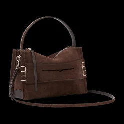 Suede Loafer Bag