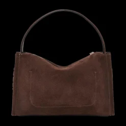 Suede Loafer Bag