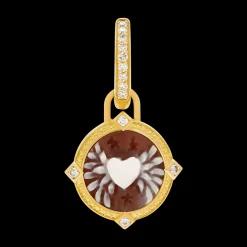 The Heart Cameo Earrings (Pair)