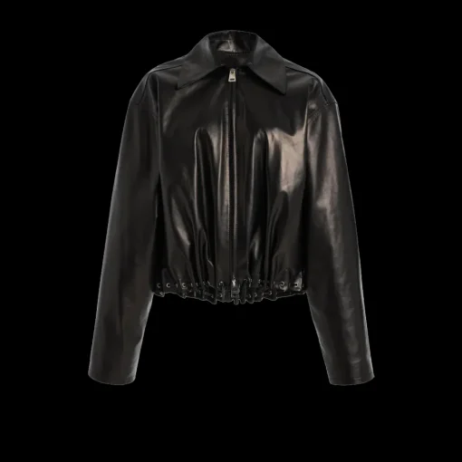 The Leland Leather Shirt Jacket