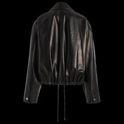 The Leland Leather Shirt Jacket